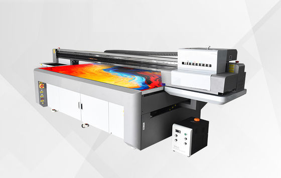 বড় ফরম্যাট ইনজেক্ট প্রিন্টার মাঝারি উচ্চতা ১০ সেমি সায়ান কালির রঙ পেশাদার প্রিন্টিংয়ের জন্য