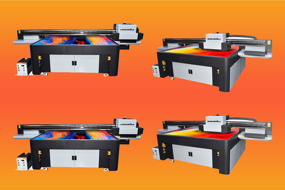 কাস্টমাইজযোগ্য আল্ট্রাহাই মিডিয়াম উচ্চতা বড় ফরম্যাট প্রিন্টার 4130 X 2000 X 1300 মিমি কালো কালি রঙের সাথে