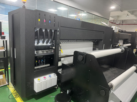 ভিএসডি ভেরিয়েবল পয়েন্ট টেকনোলজি এবং ৮টি নল সহ উচ্চ নির্ভুলতাযুক্ত ফ্যাব্রিক প্রিন্টার